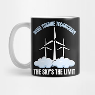 Wind Turbine Technicians: The Sky's the Limit Mug